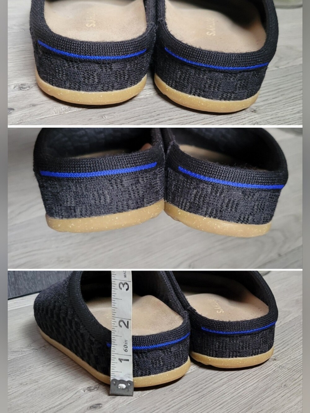 Rothy's The Hemp Casual Clog in Black Sand, Women's US 9, EU 39 - Picture 6 of 15